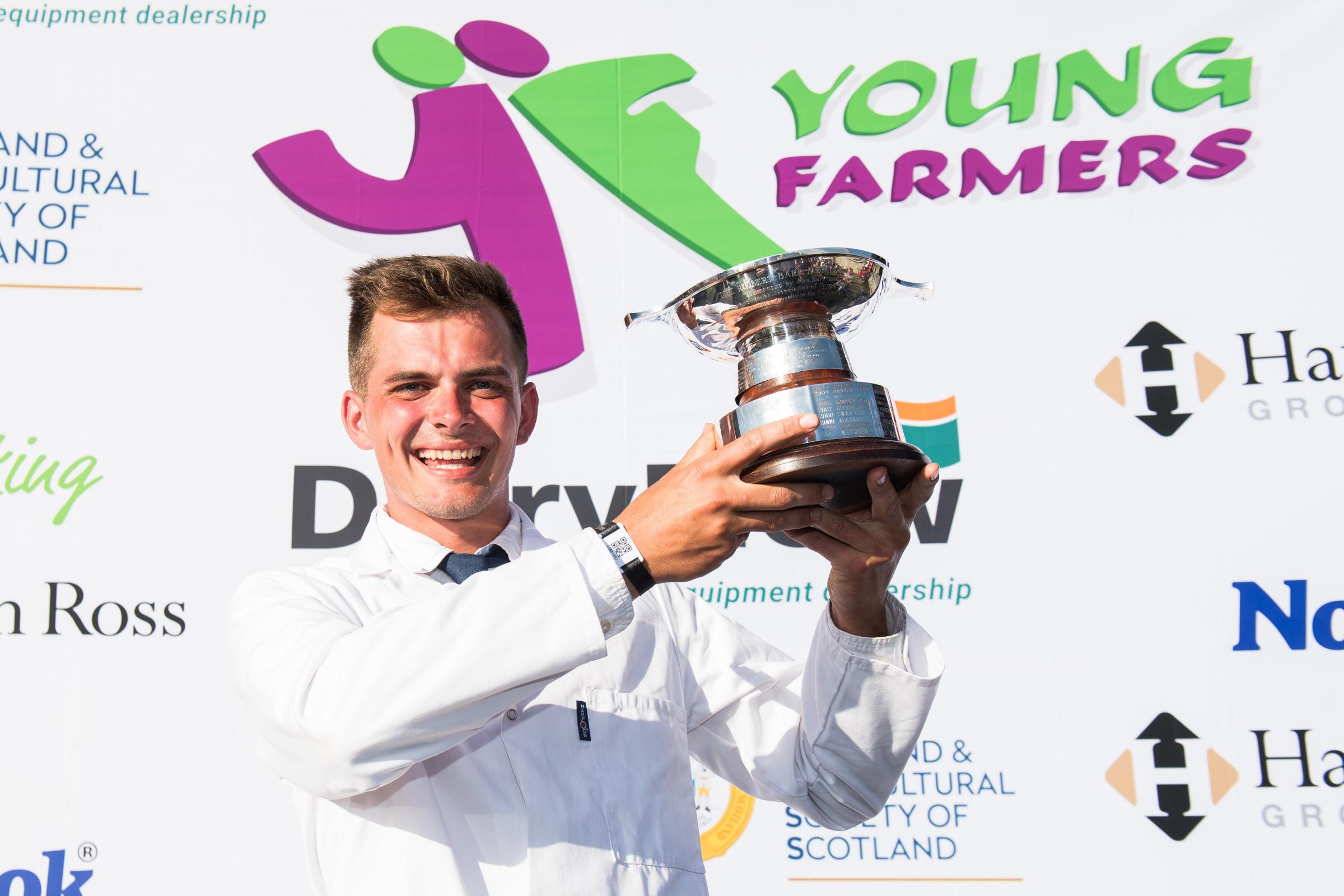 Stockman of the year title when to James Hamilton from Lanarkshire Ref:RH240623151 Rob Haining / The Scottish Farmer...
