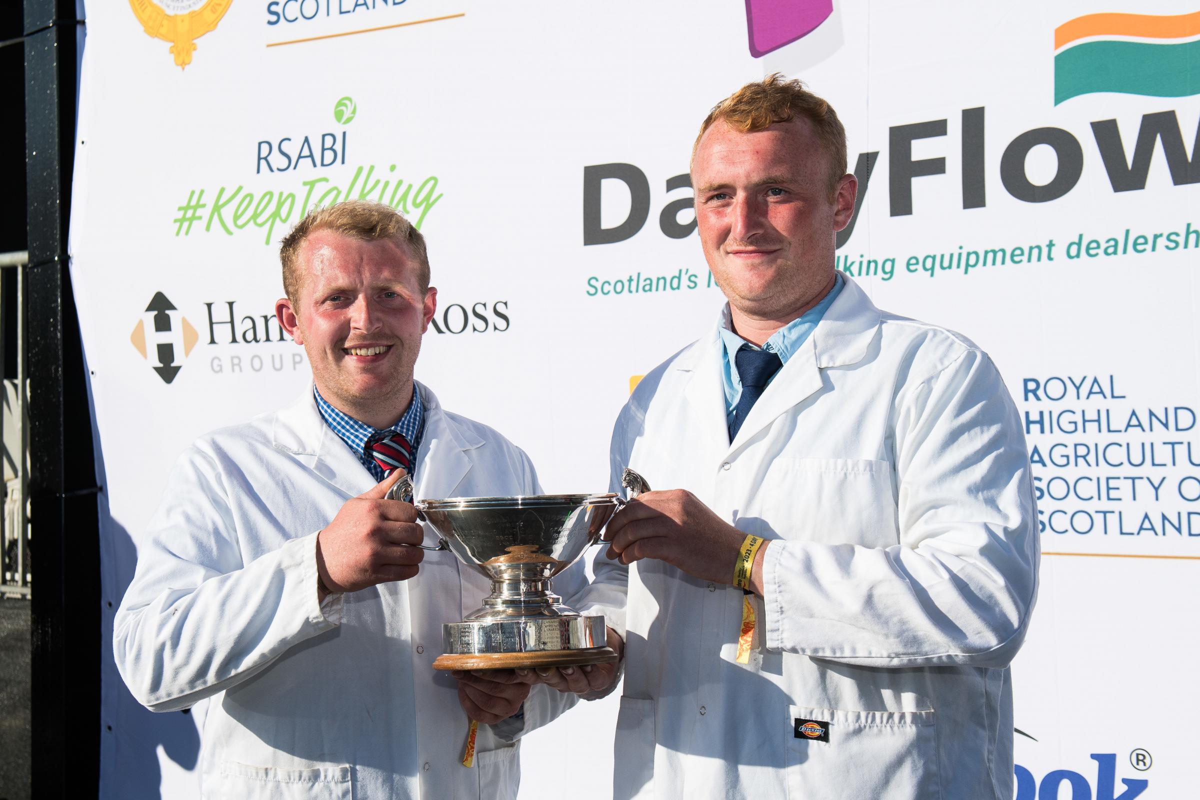 Best Pair in the Sheep section went to James Graham and Andrew Morton Ref:RH240623144 Rob Haining / The Scottish Farmer...