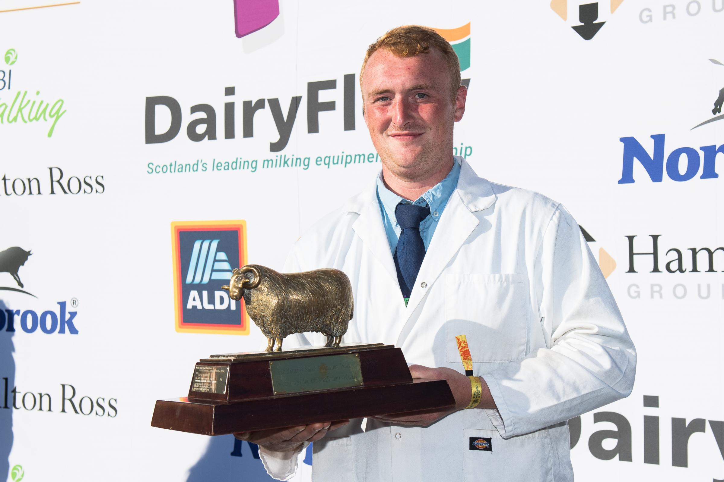 Best Individual in the sheep section went to Andrew Morton Ref:RH240623147 Rob Haining / The Scottish Farmer...