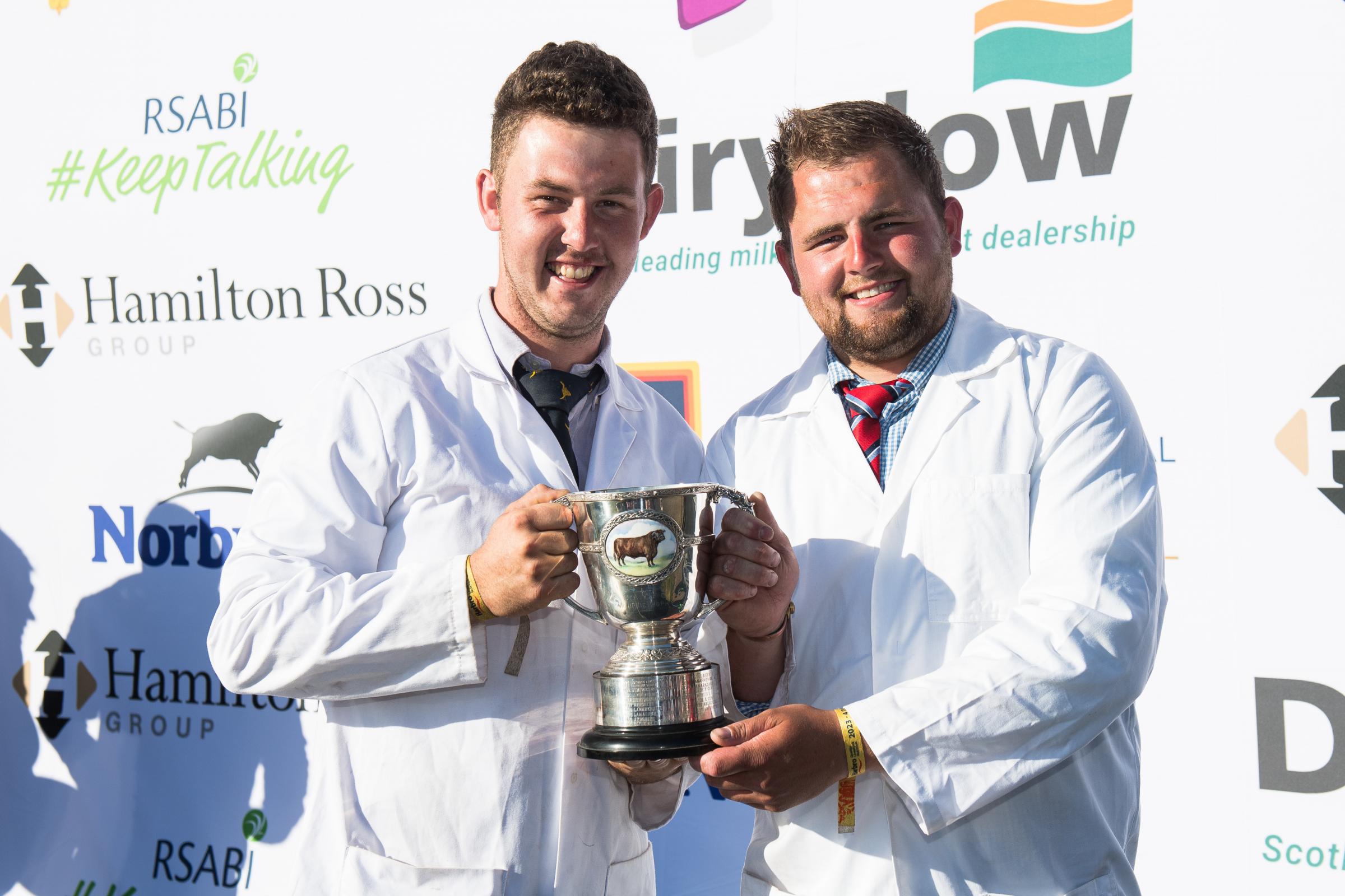 Best Pair in the beef section went to Dexter Logan and Stephen Taylor Ref:RH240623143 Rob Haining / The Scottish Farmer...