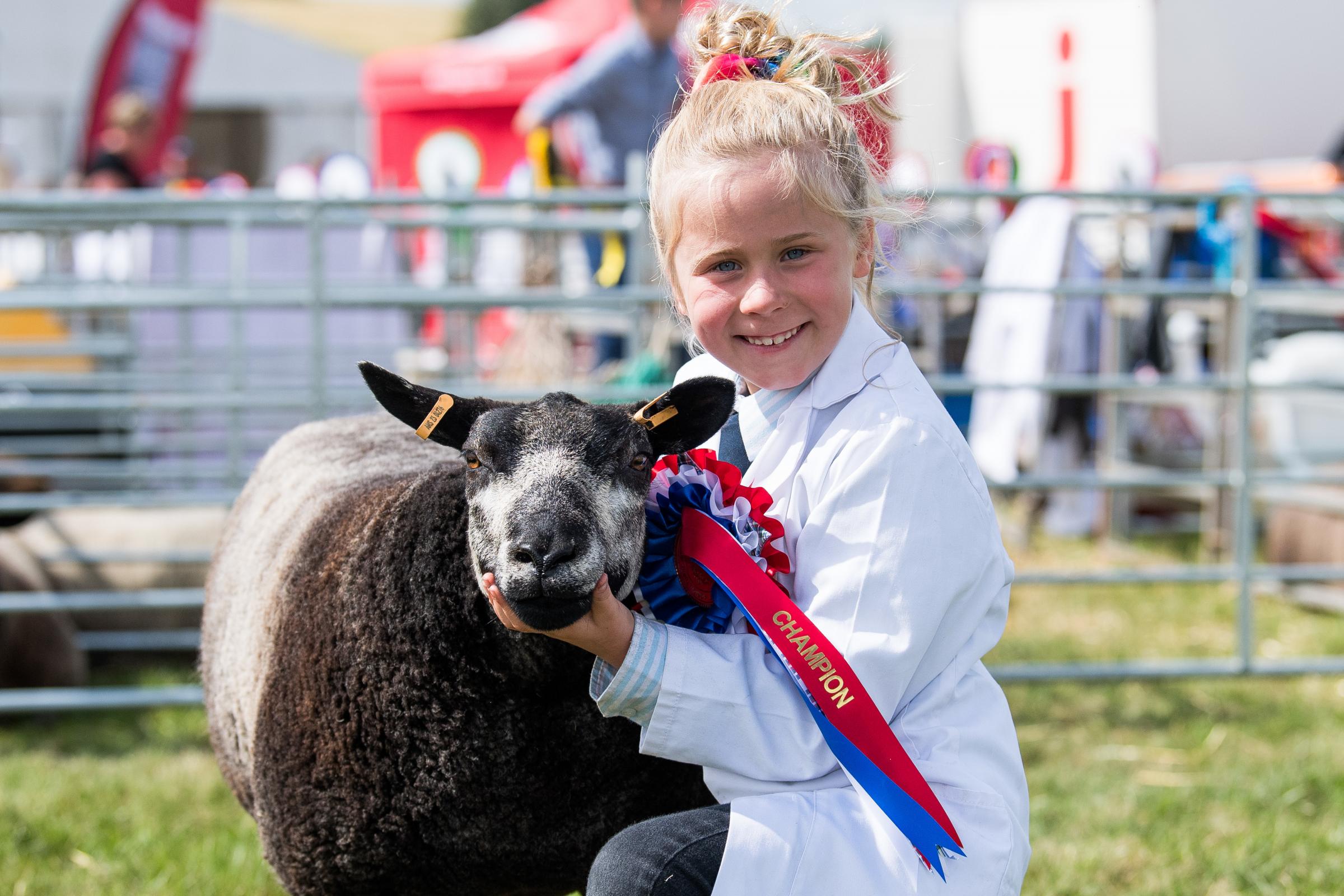 Erin Irvine(7) won the overall young handler champion last year Ref:RH310723064 