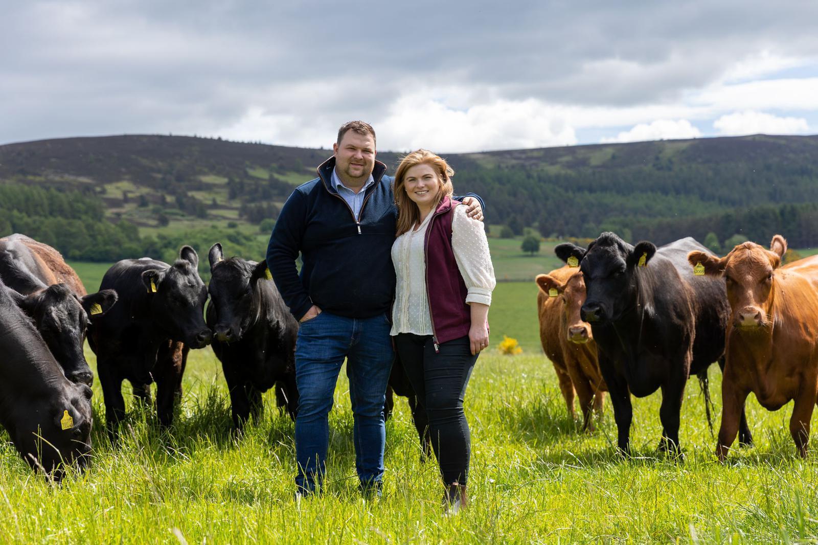 Duncan and Claire Morrison, Meikle Maldron, Aberdeenshire