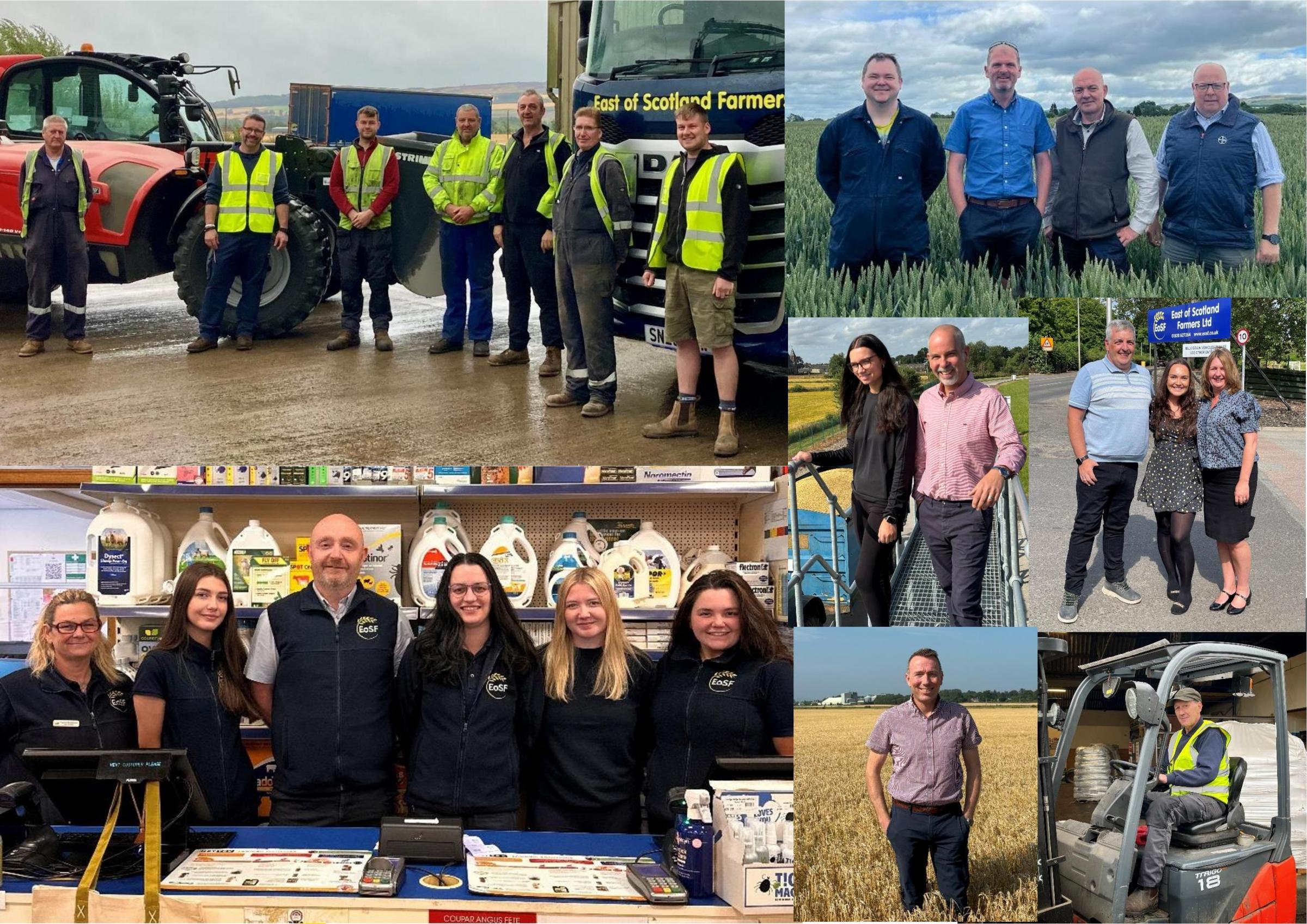 The East of Scotland Farmers team, Coupar Angus